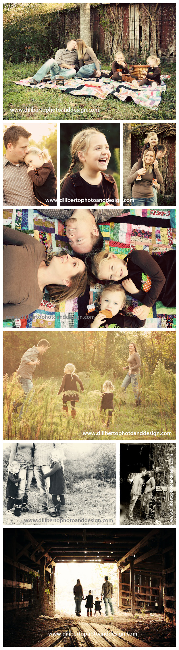 Family Christmas Photo Session Houston